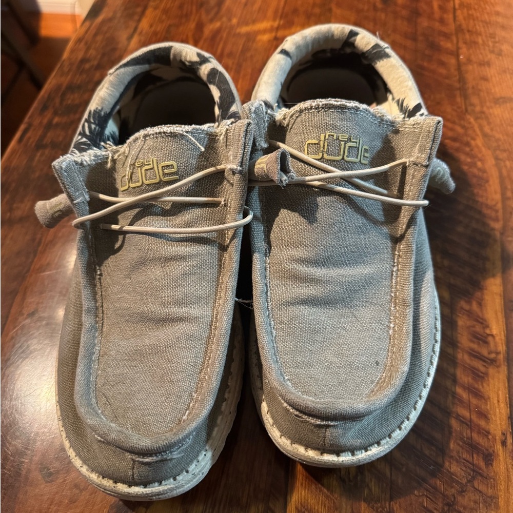 Hey Dude Women's Sneakers in Light Gray